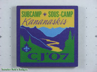 CJ'07 Kananaskis Subcamp Magnet